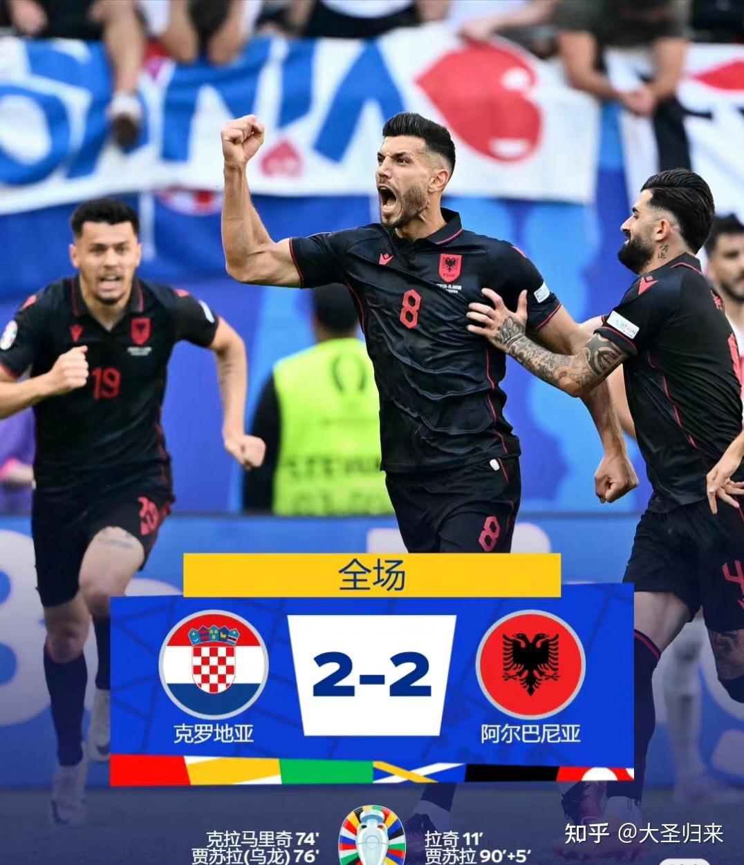 9you娱乐-阿尔巴尼亚惊险胜克罗地亚,晋级形势严峻
